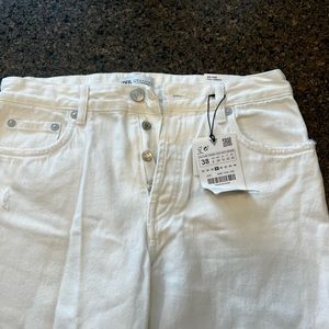 Zara white pants